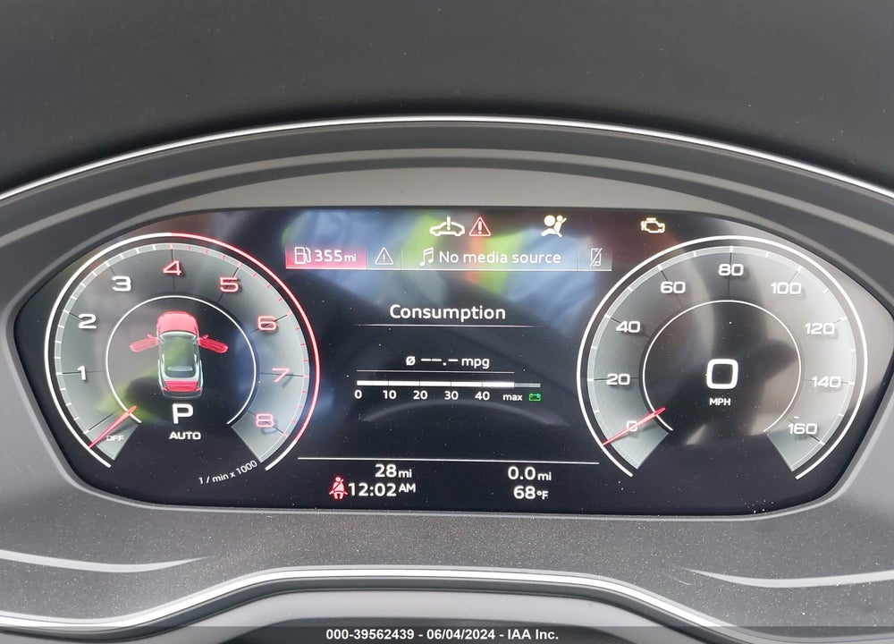 2024 AUDI A5 CABRIOLET PREMIUM PLUS 45 TFSI S LINE QUATTRO S TRONIC VIN: WAU4AGF53RN006155