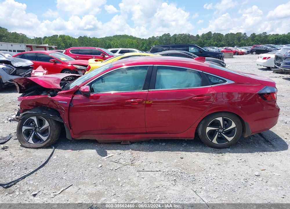 2022 HONDA INSIGHT EX VIN: 19XZE4F50NE012828