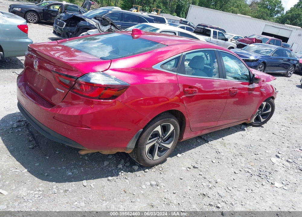 2022 HONDA INSIGHT EX VIN: 19XZE4F50NE012828
