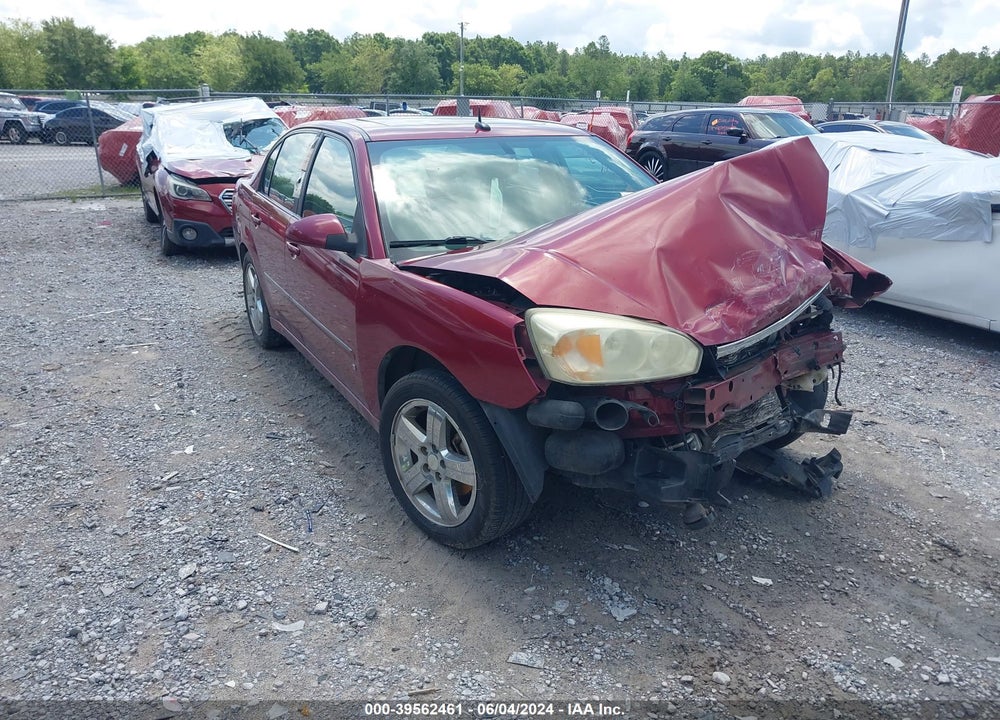 2006 CHEVROLET MALIBU LTZ VIN: 1G1ZU53826F184513
