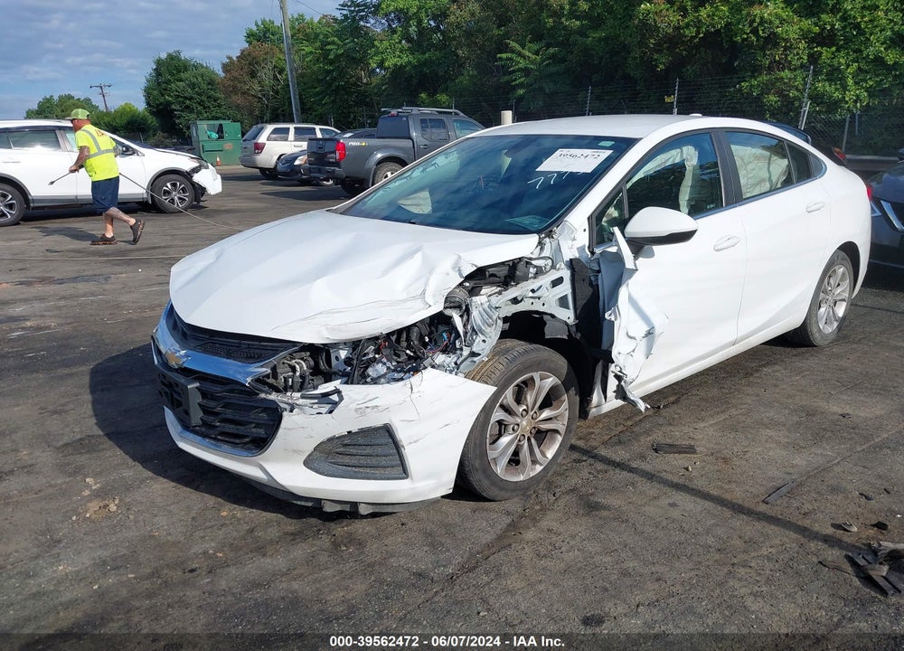 2019 CHEVROLET CRUZE LT VIN: 1G1BE5SM8K7107775