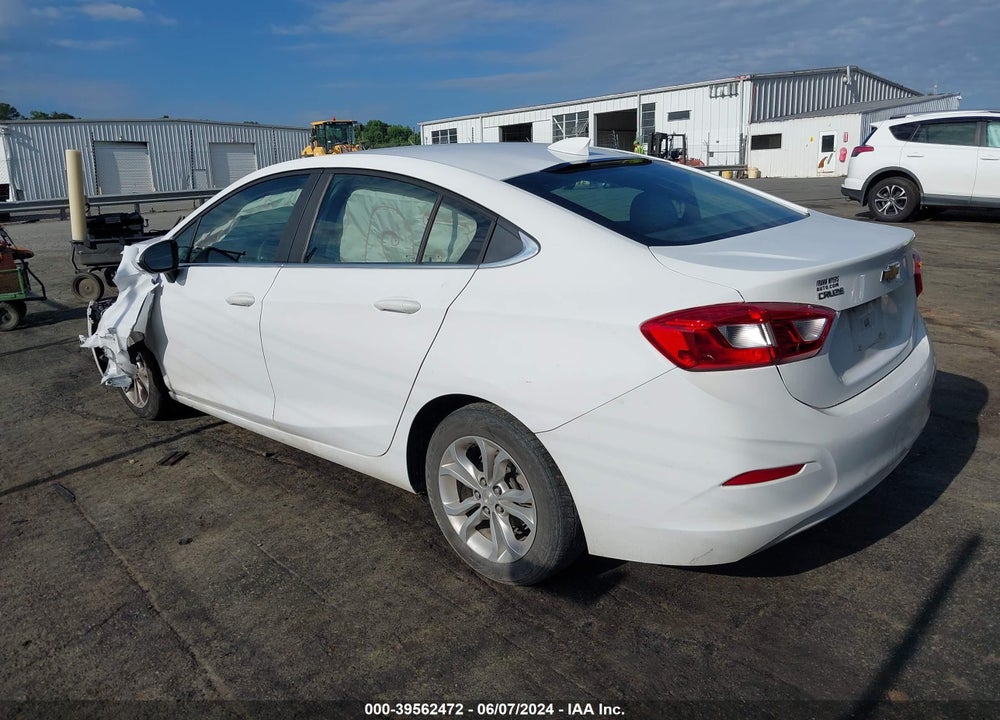 2019 CHEVROLET CRUZE LT VIN: 1G1BE5SM8K7107775