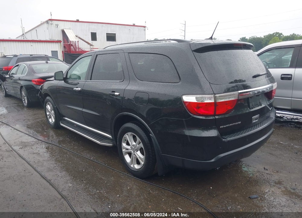 2012 DODGE DURANGO CREW VIN: 1C4RDHDG3CC108780