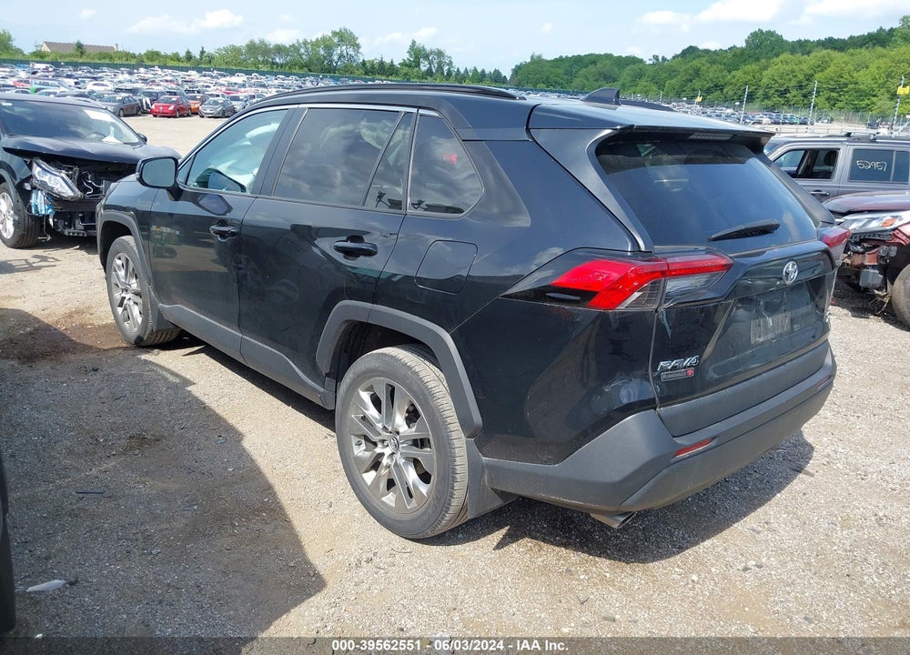 2020 TOYOTA RAV4 XLE PREMIUM VIN: 2T3A1RFV6LC123702