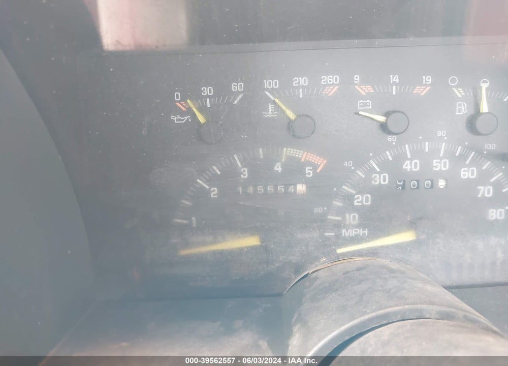1993 GMC SIERRA C1500 VIN: 1GTEC14K1PE521319