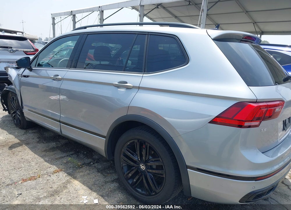 2022 VOLKSWAGEN TIGUAN 2.0T SE R-LINE BLACK VIN: 3VVCB7AX0NM146996