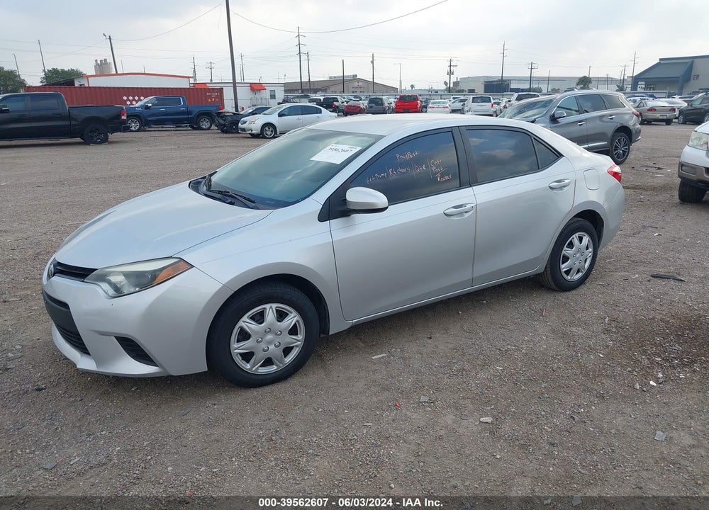 2015 TOYOTA COROLLA L VIN: 5YFBURHEXFP224425