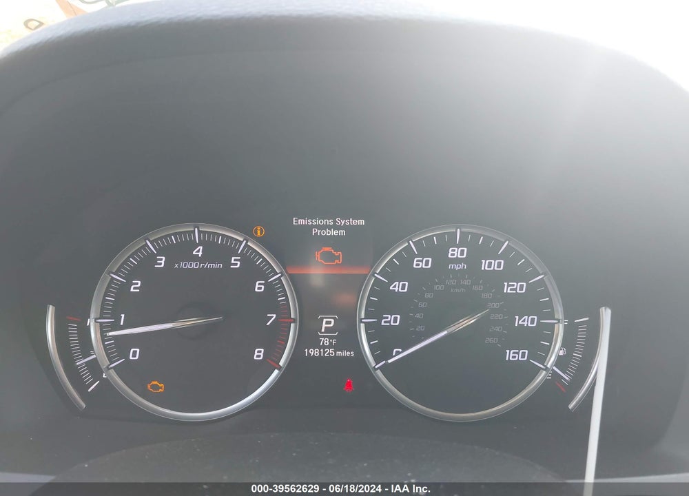 2014 ACURA MDX VIN: 5FRYD4H21EB007020