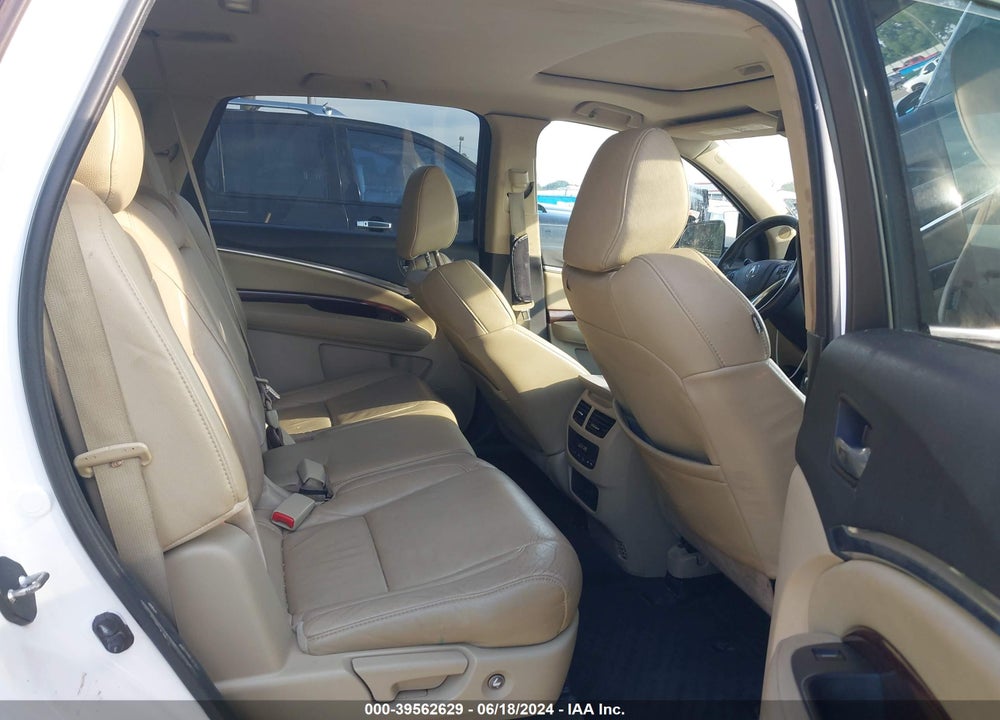 2014 ACURA MDX VIN: 5FRYD4H21EB007020