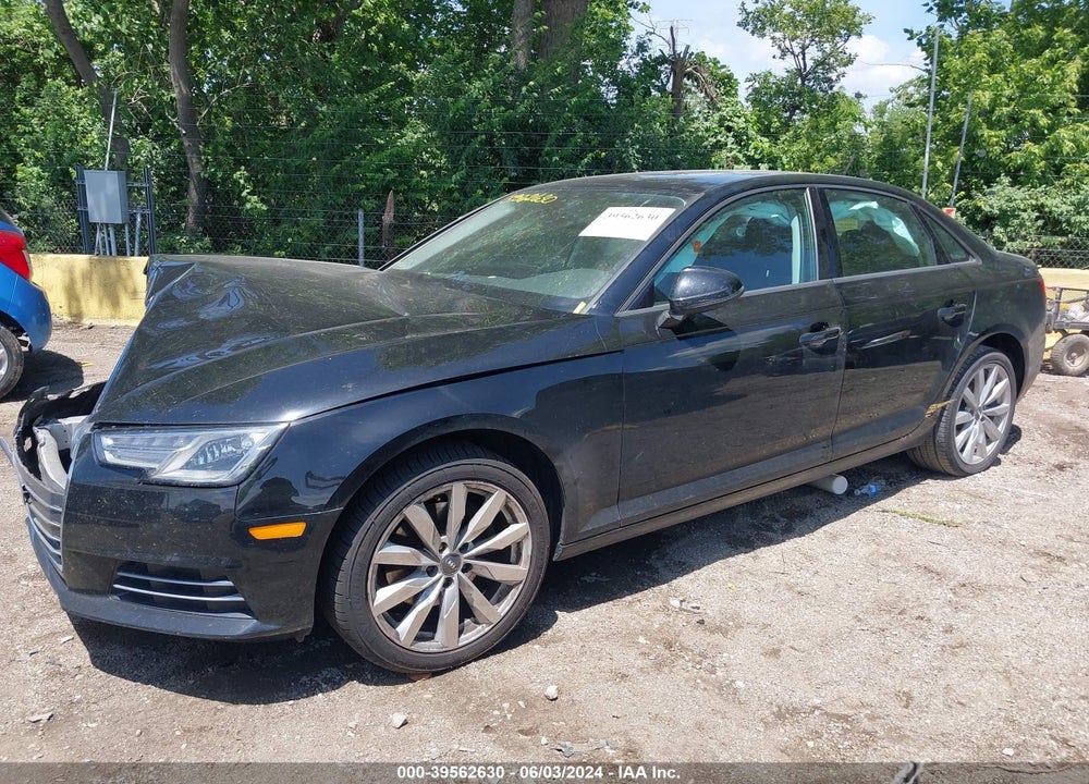 2017 AUDI A4 2.0T ULTRA PREMIUM VIN: WAUGMAF43HN069845