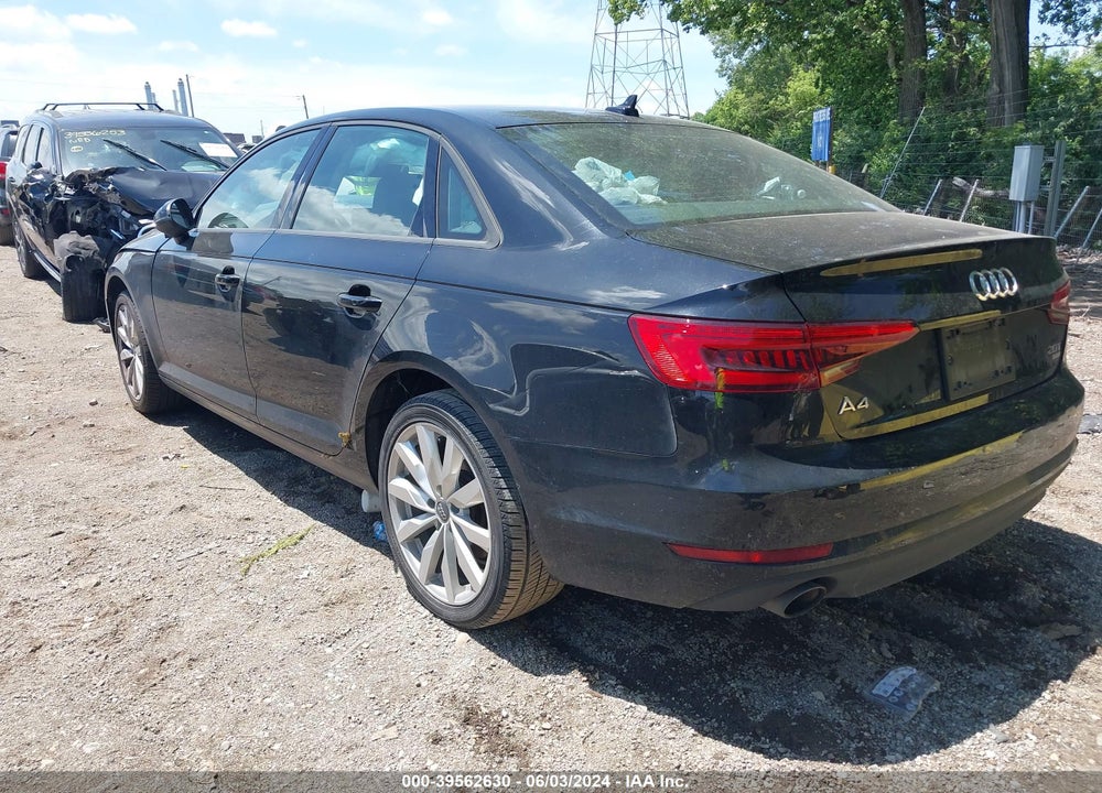 2017 AUDI A4 2.0T ULTRA PREMIUM VIN: WAUGMAF43HN069845
