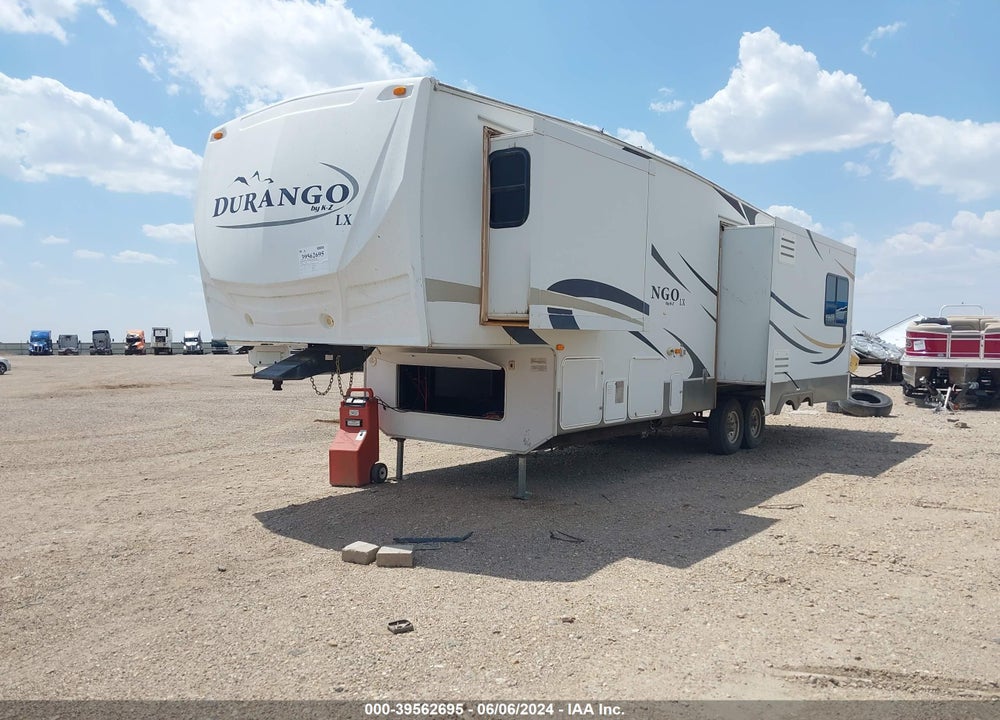 2009 KZ DURANGO 5TH WHEEL 36' VIN: 4EZFD332196103790