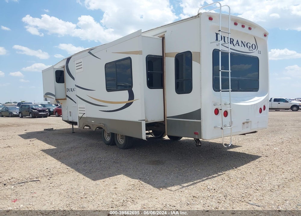 2009 KZ DURANGO 5TH WHEEL 36' VIN: 4EZFD332196103790