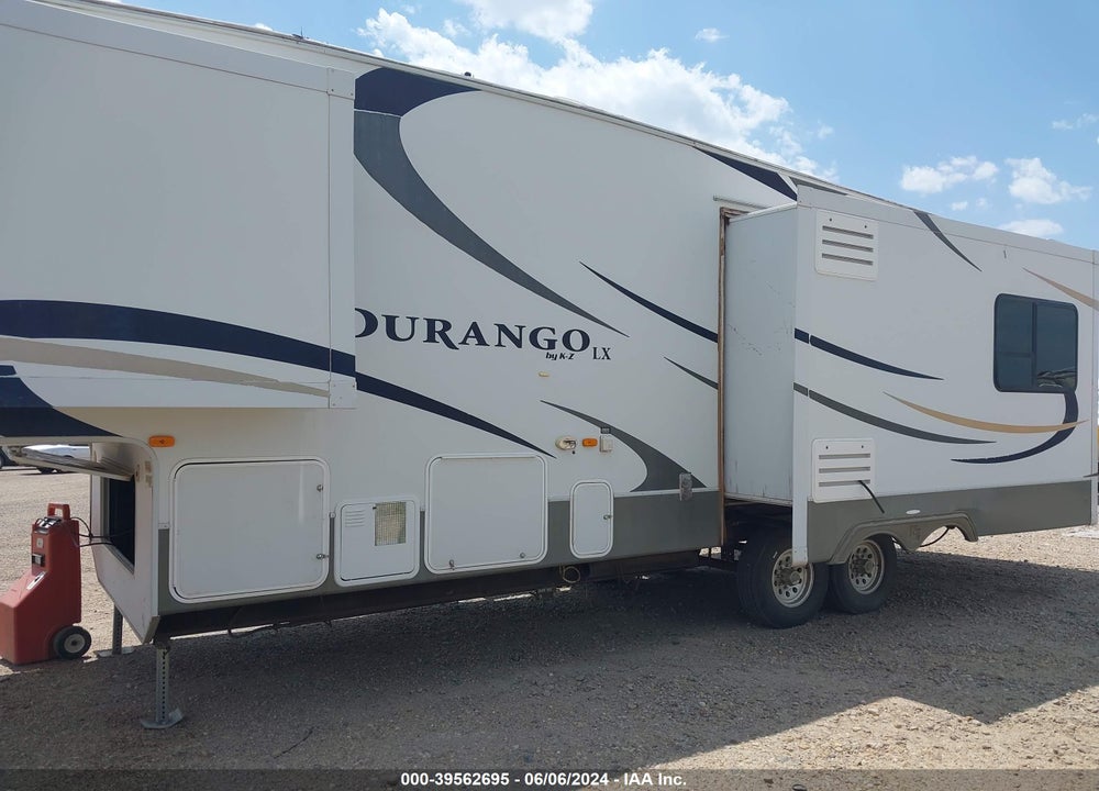 2009 KZ DURANGO 5TH WHEEL 36' VIN: 4EZFD332196103790
