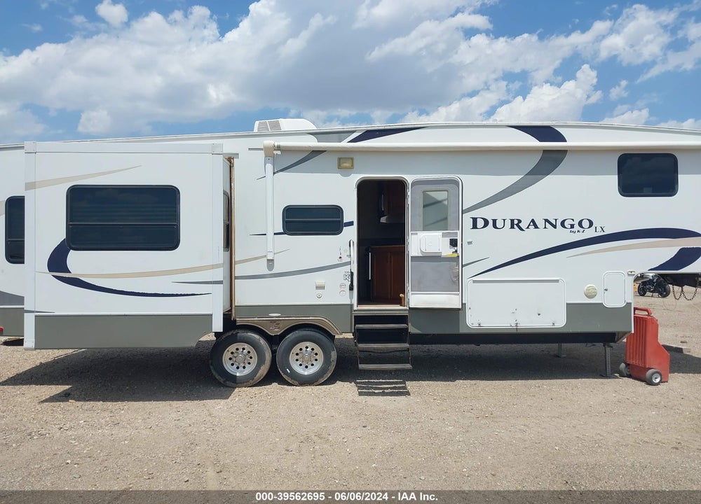2009 KZ DURANGO 5TH WHEEL 36' VIN: 4EZFD332196103790
