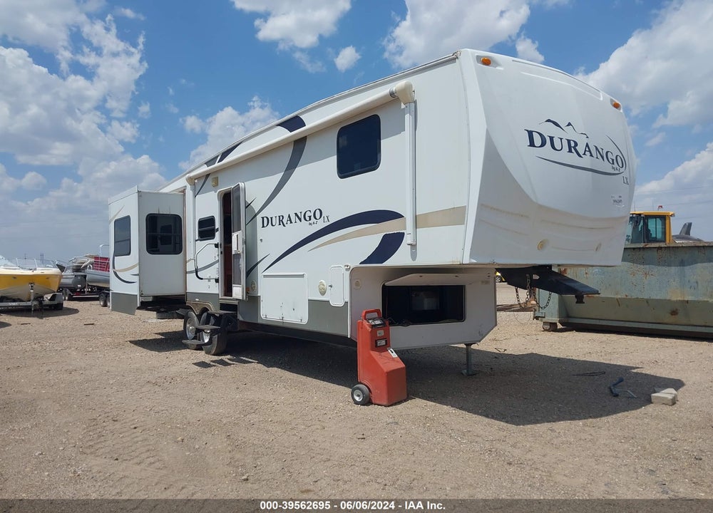 2009 KZ DURANGO 5TH WHEEL 36' VIN: 4EZFD332196103790