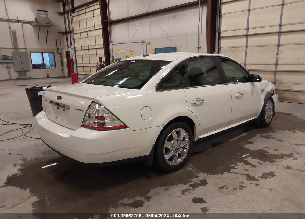 2009 FORD TAURUS LIMITED VIN: 1FAHP25W19G118804