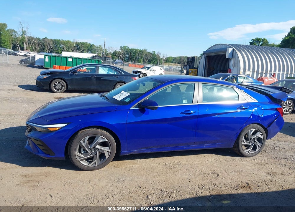 2024 HYUNDAI ELANTRA LIMITED VIN: KMHLP4DG3RU693476