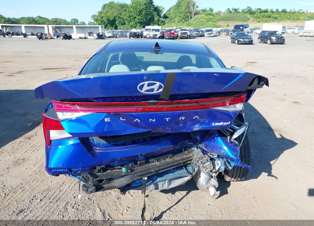2024 HYUNDAI ELANTRA LIMITED VIN: KMHLP4DG3RU693476