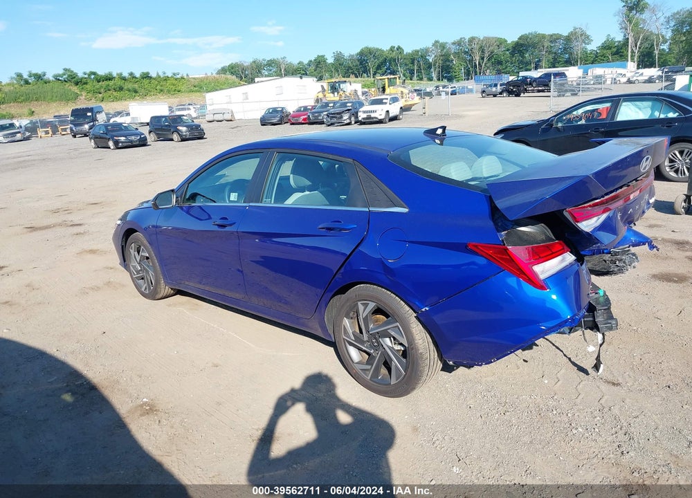 2024 HYUNDAI ELANTRA LIMITED VIN: KMHLP4DG3RU693476
