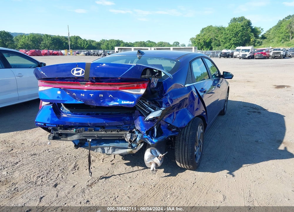 2024 HYUNDAI ELANTRA LIMITED VIN: KMHLP4DG3RU693476