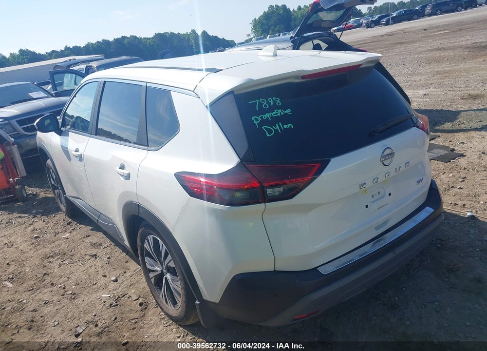 2023 NISSAN ROGUE SV FWD VIN: JN8BT3BA7PW414637