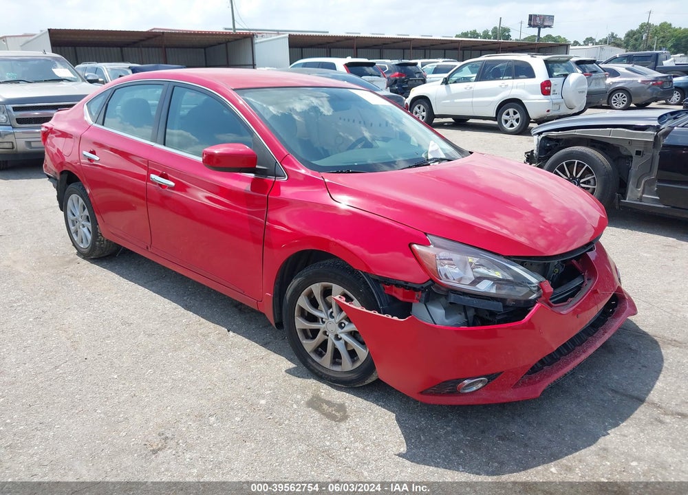 2019 NISSAN SENTRA SV VIN: 3N1AB7APXKY301681