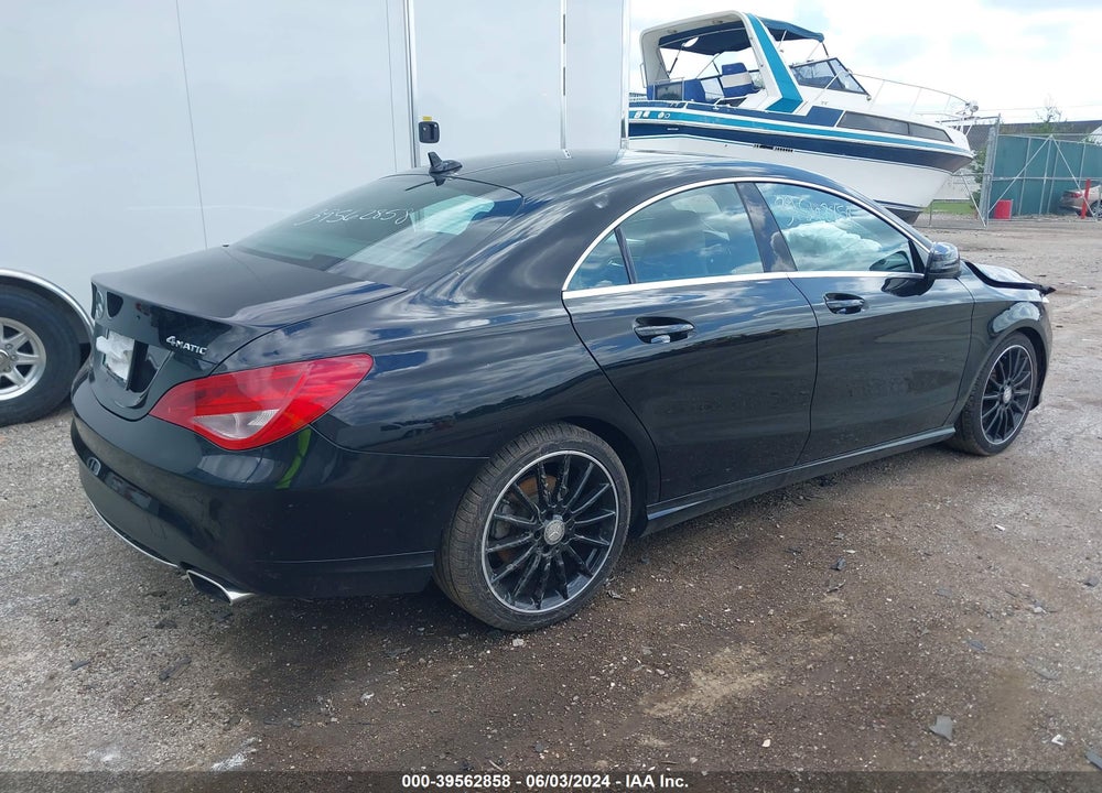 2014 MERCEDES-BENZ CLA 250 4MATIC VIN: WDDSJ4GB5EN133809