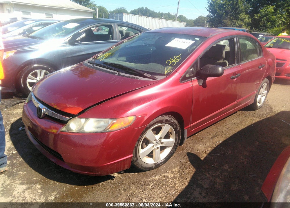 2008 HONDA CIVIC SDN VIN: 2HGFA15428H011292