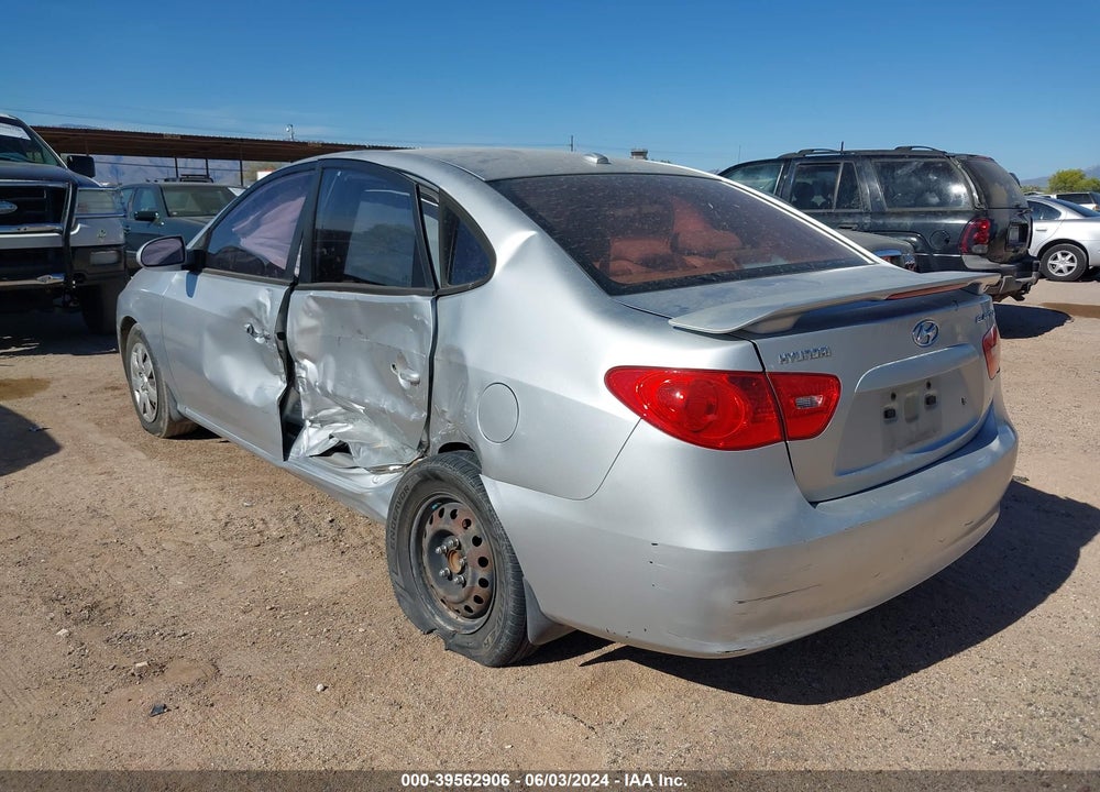 2007 HYUNDAI ELANTRA GLS/LIMITED/SE VIN: KMHDU46D07U244382