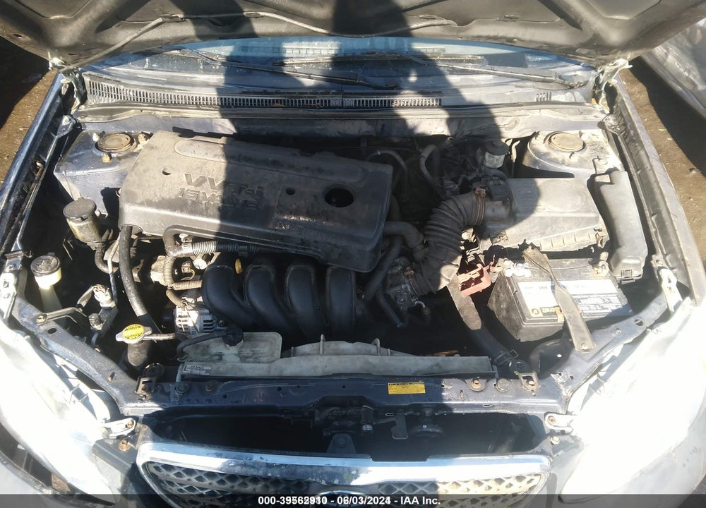 2007 TOYOTA COROLLA LE VIN: 2T1BR32E07C829675