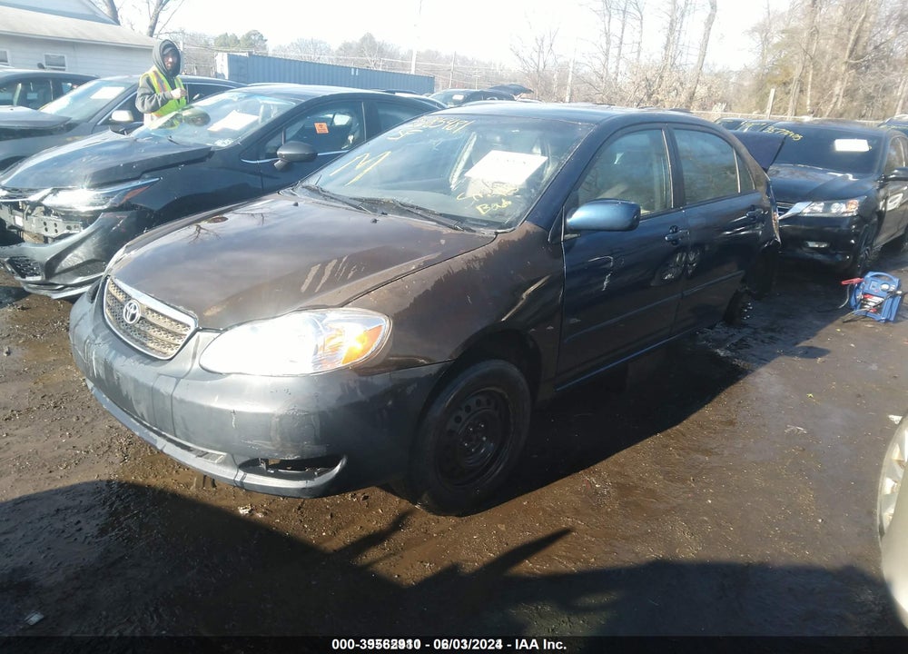 2007 TOYOTA COROLLA LE VIN: 2T1BR32E07C829675