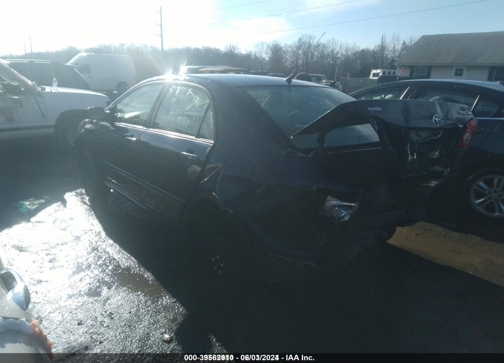 2007 TOYOTA COROLLA LE VIN: 2T1BR32E07C829675
