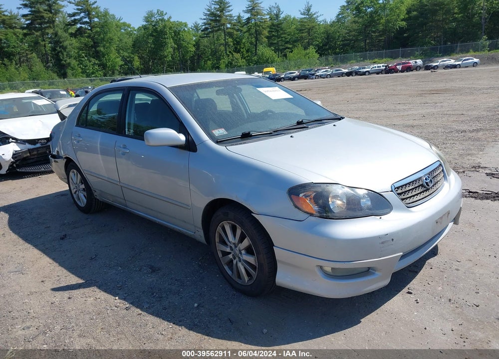 2008 TOYOTA COROLLA S VIN: 2T1BR32EX8C926125