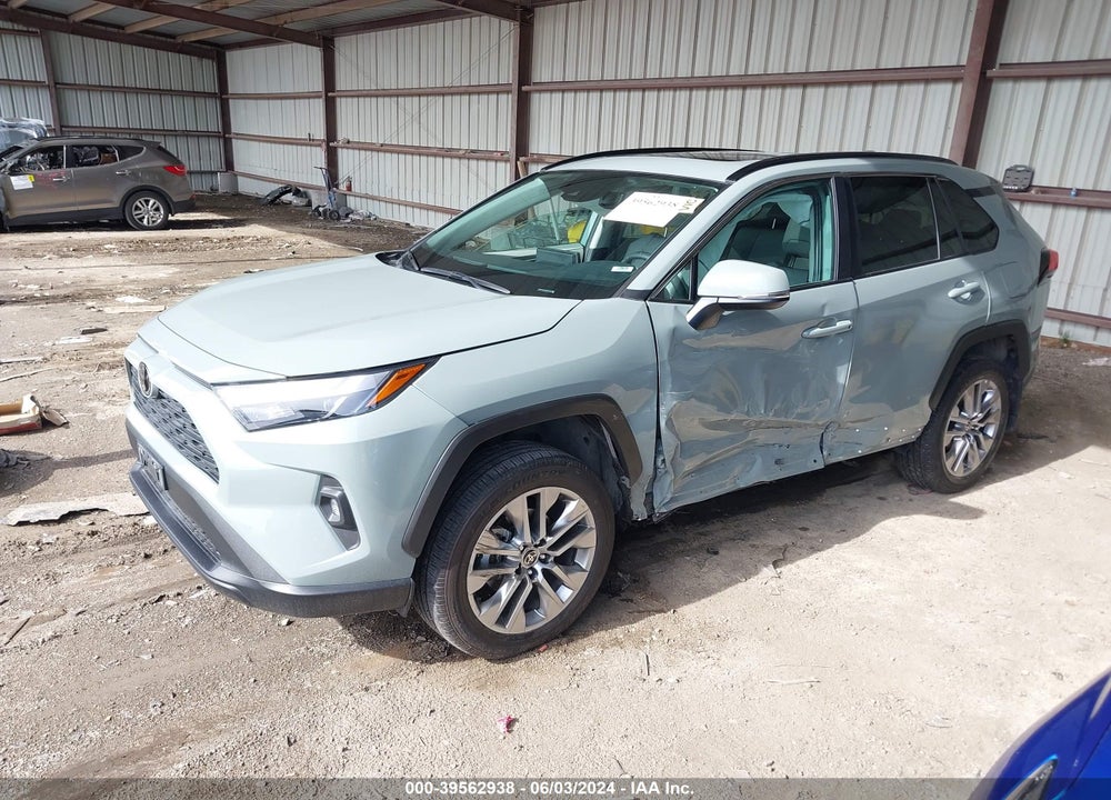 2022 TOYOTA RAV4 XLE PREMIUM VIN: 2T3A1RFV8NW321795