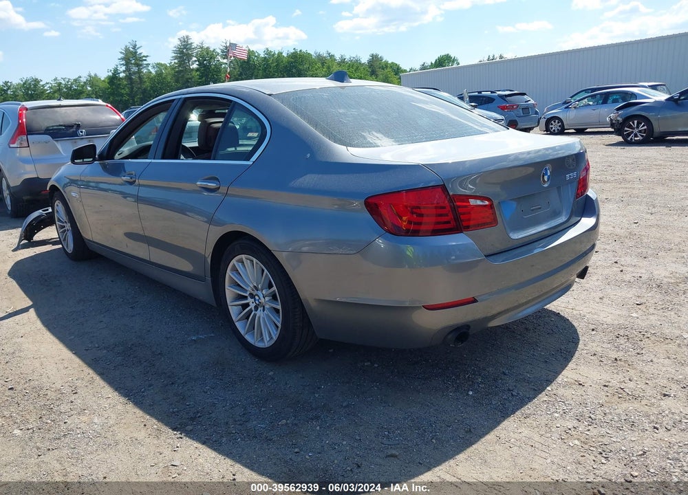 2011 BMW 535I XDRIVE VIN: WBAFU7C58BC872505
