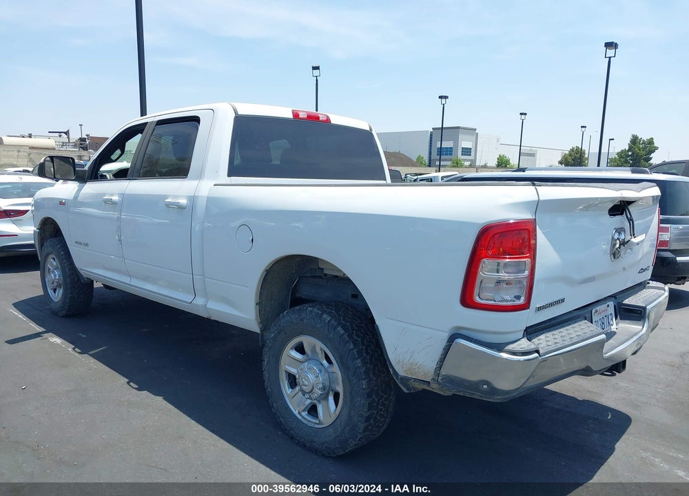 2022 RAM 2500 BIG HORN 4X4 6'4 BOX VIN: 3C6UR5DJ2NG137300