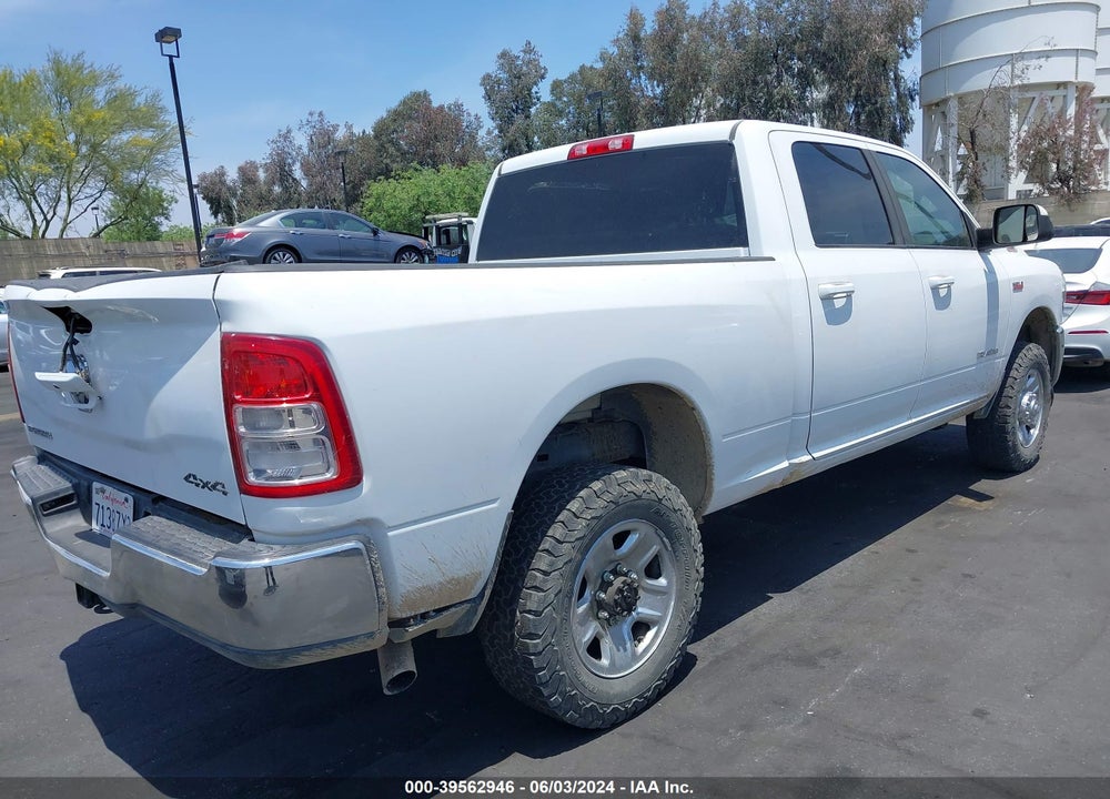 2022 RAM 2500 BIG HORN 4X4 6'4 BOX VIN: 3C6UR5DJ2NG137300