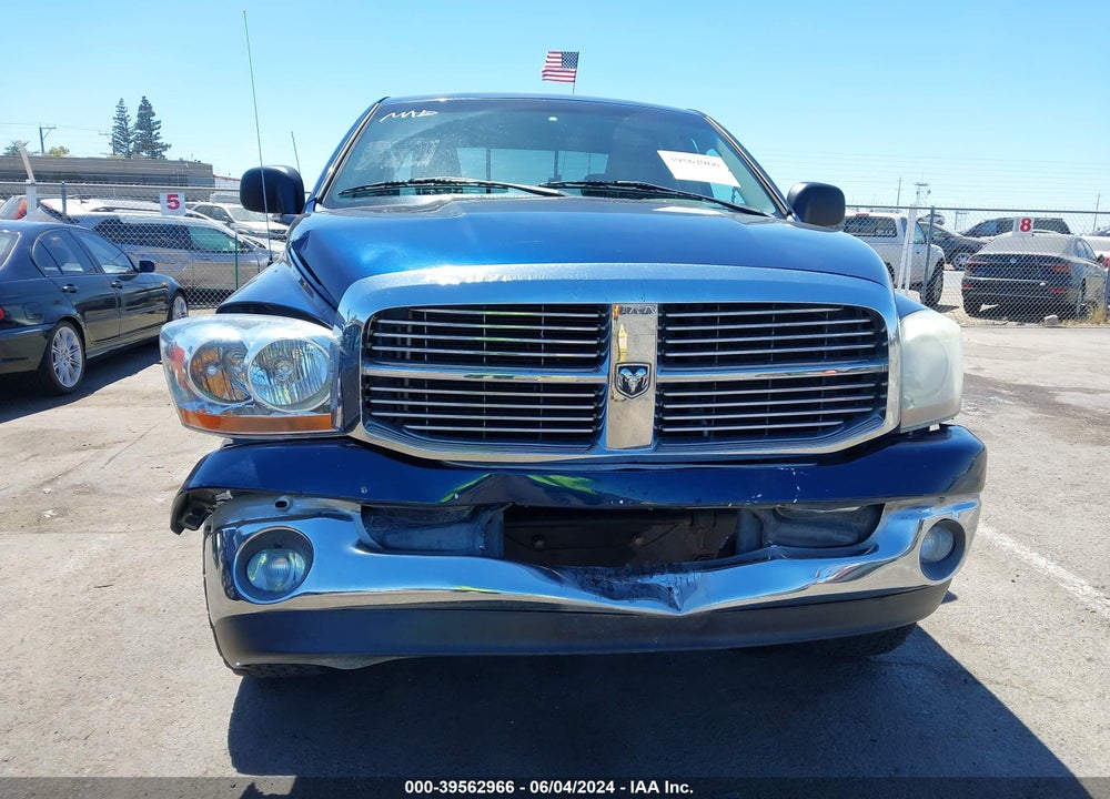 2006 DODGE RAM 1500 SLT/TRX4 OFF ROAD/SPORT VIN: 1D7HU18296S512779