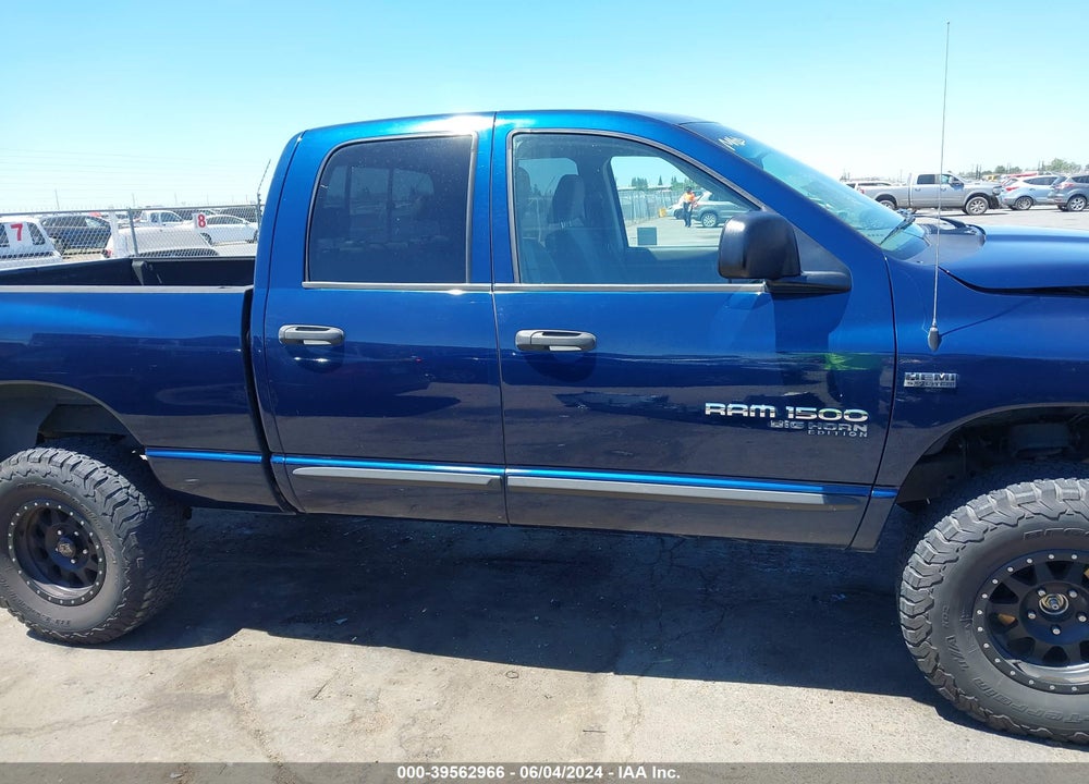 2006 DODGE RAM 1500 SLT/TRX4 OFF ROAD/SPORT VIN: 1D7HU18296S512779