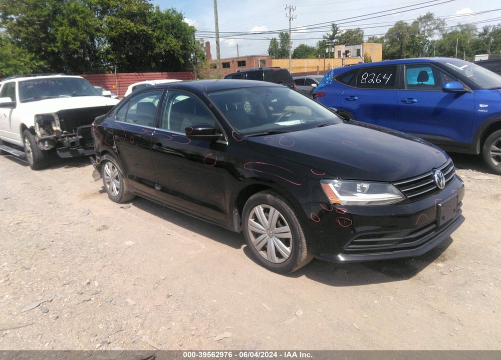 2017 VOLKSWAGEN JETTA 1.4T S VIN: 3VW2B7AJ8HM346757