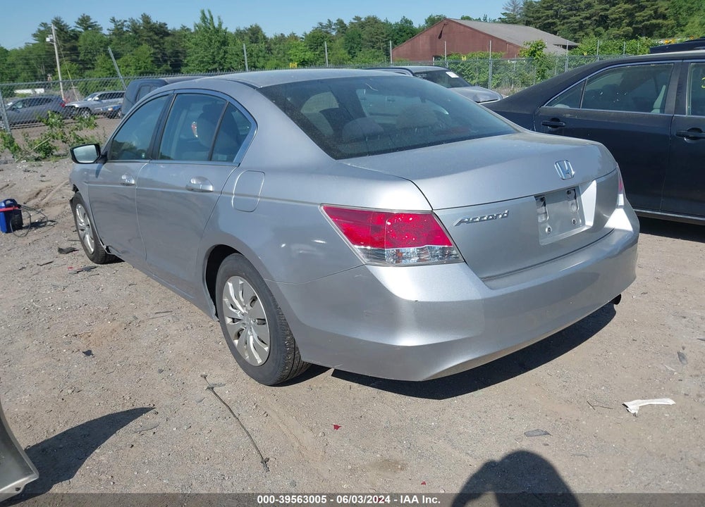 2010 HONDA ACCORD 2.4 LX VIN: 1HGCP2F30AA133618
