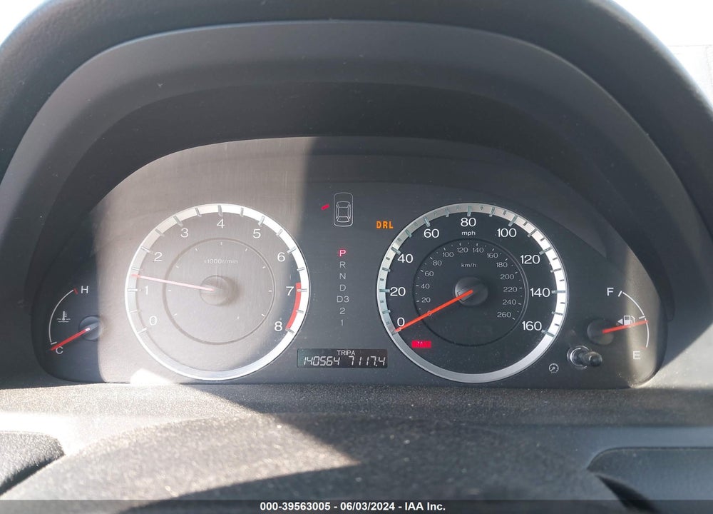 2010 HONDA ACCORD 2.4 LX VIN: 1HGCP2F30AA133618