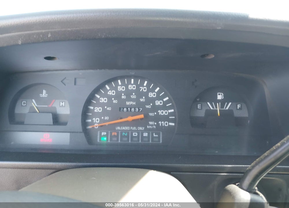 1994 TOYOTA PICKUP 1/2 TON SHORT WHLBSE DX VIN: JT4RN81P1R5199031
