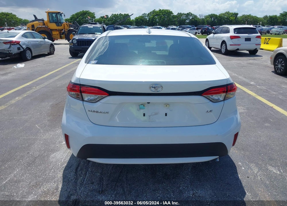 2020 TOYOTA COROLLA LE VIN: 5YFEPRAE4LP072880