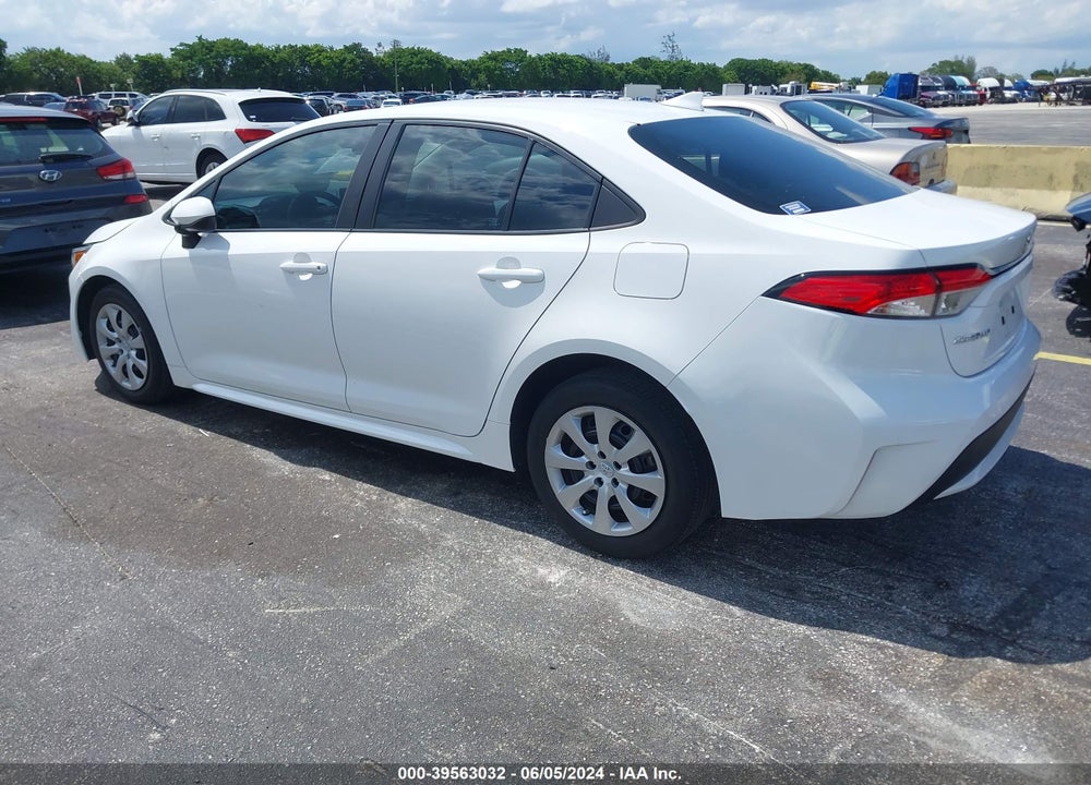 2020 TOYOTA COROLLA LE VIN: 5YFEPRAE4LP072880