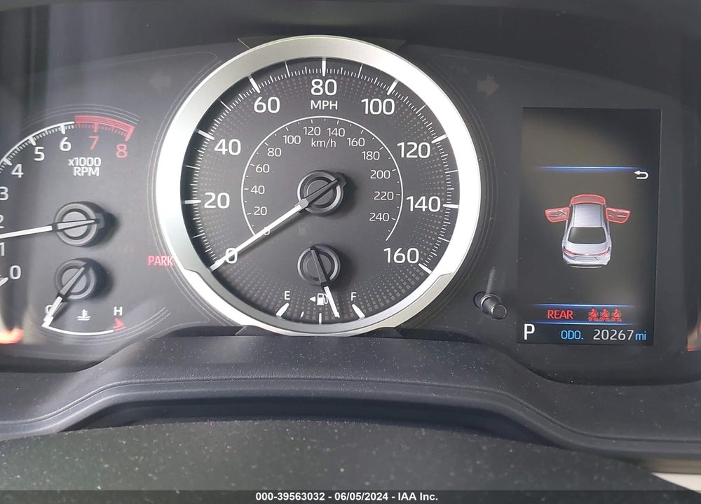 2020 TOYOTA COROLLA LE VIN: 5YFEPRAE4LP072880