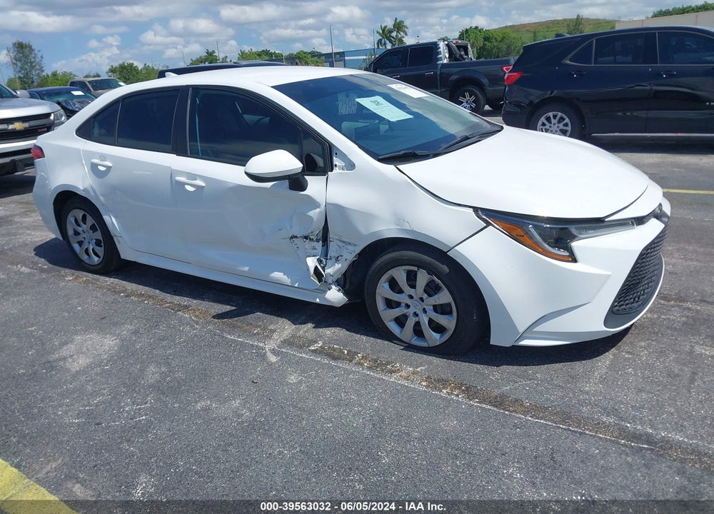 2020 TOYOTA COROLLA LE VIN: 5YFEPRAE4LP072880