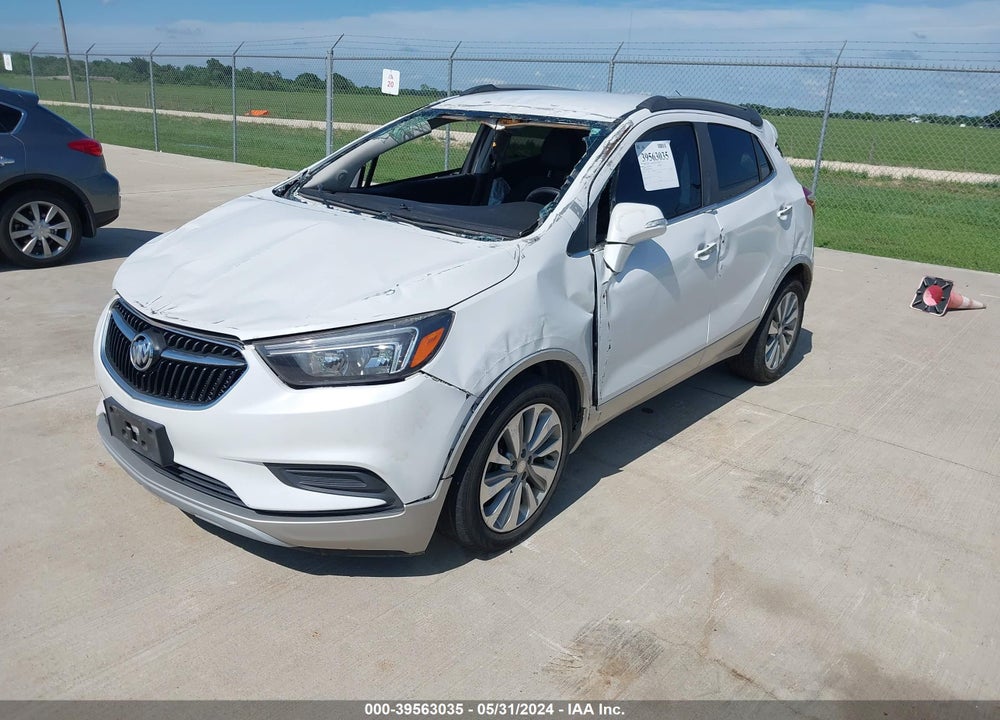 2018 BUICK ENCORE PREFERRED VIN: KL4CJASBXJB559344