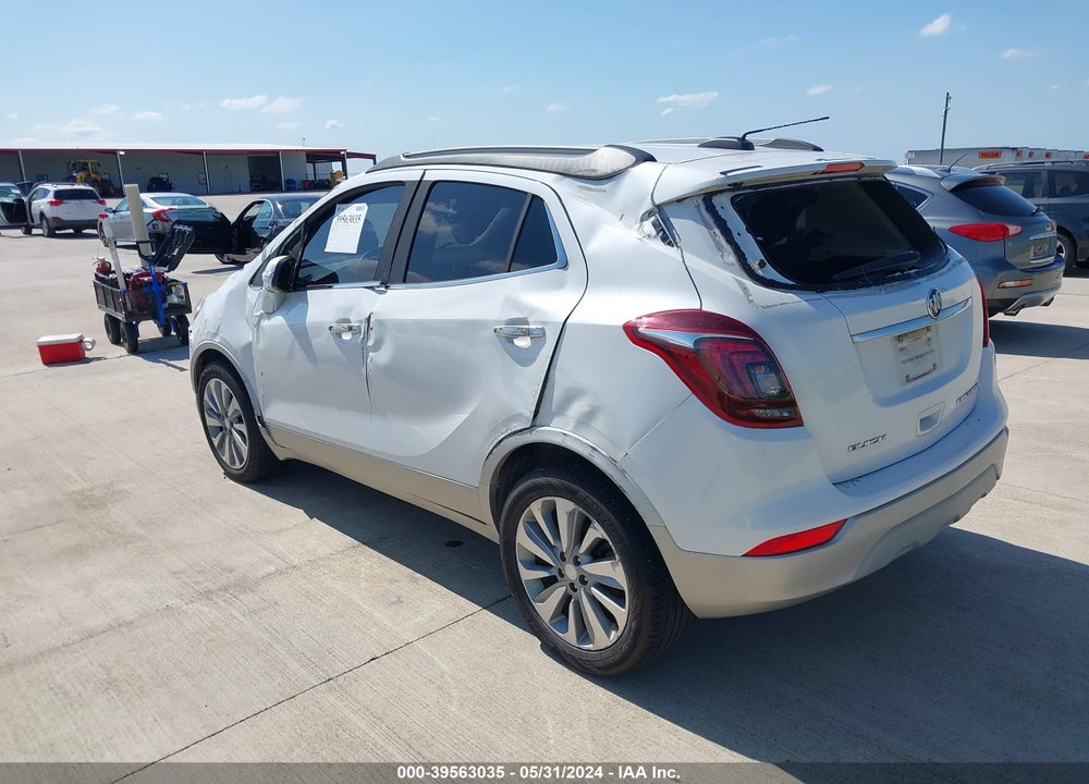 2018 BUICK ENCORE PREFERRED VIN: KL4CJASBXJB559344